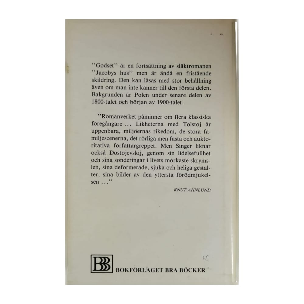 Isaac Bashevis Singer: Godset