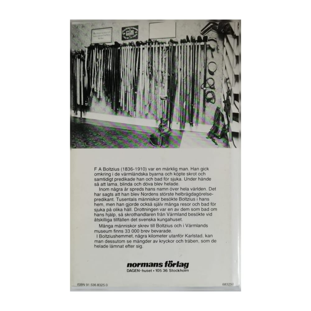Palle Koster: F.A. Boltzius Skrothandlare Och Helbrägdagörelsepredikant