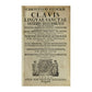 Christiani Stockii Prof. Pvbl. In Acad. Ien. Clavis Lingvae Sanctae Veteris Testamenti