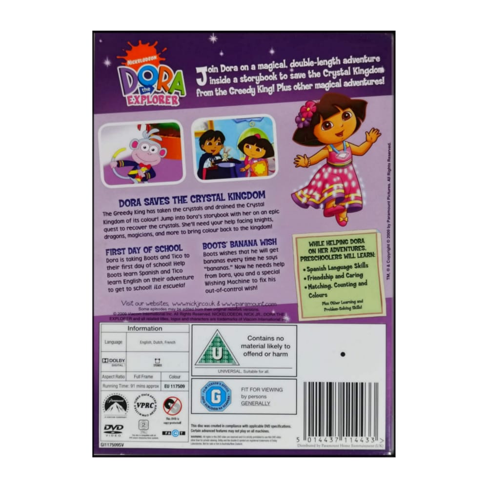 Dora The Explorer: Dora Saves The Crystal Kingdom