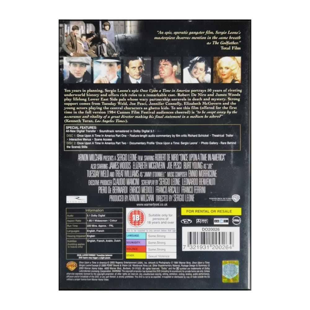 Once Upon A Time In America