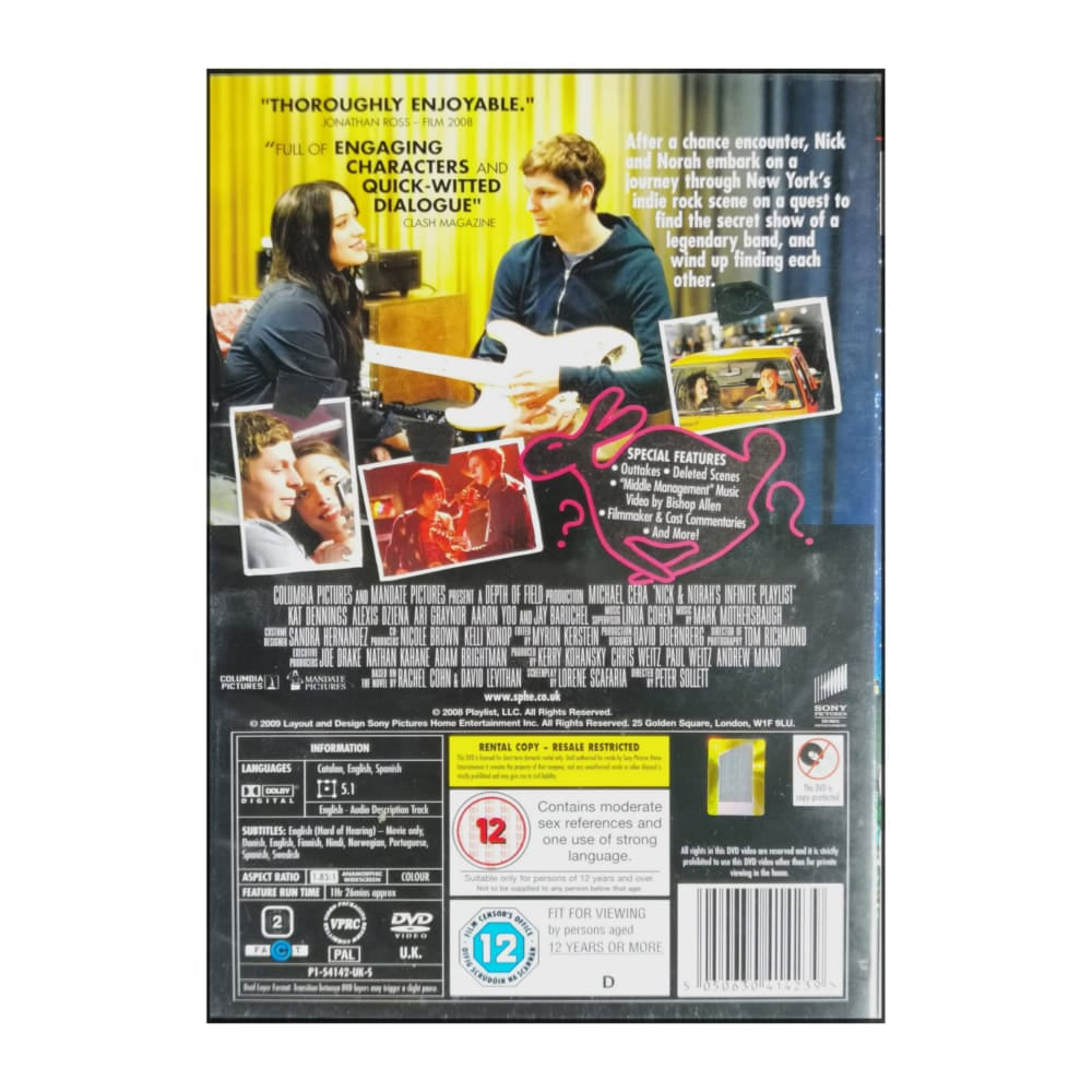 Nick & Norah'S Infinite Playlist