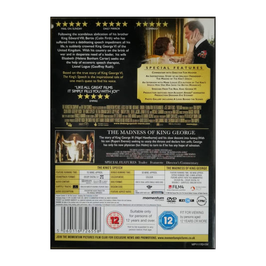 The King’S Speech + The Madness Of King George