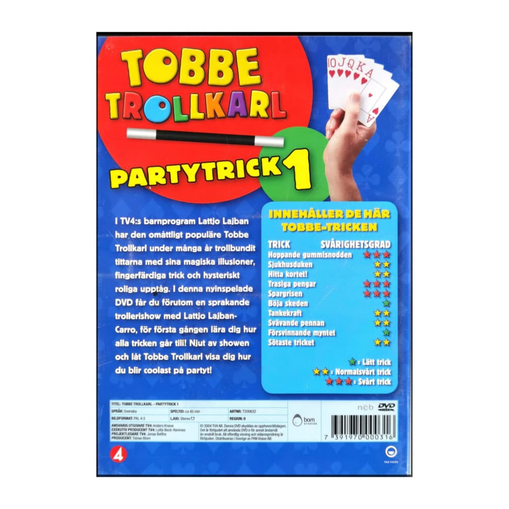Tobbe Trollkarl: Partytrick 1