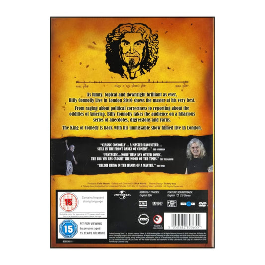 Billy Connolly: The Man Live In London 2010