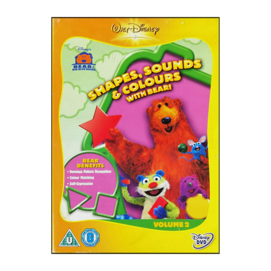 Bear In The Big Blue House: Shapes Sounds And Colours With Bear