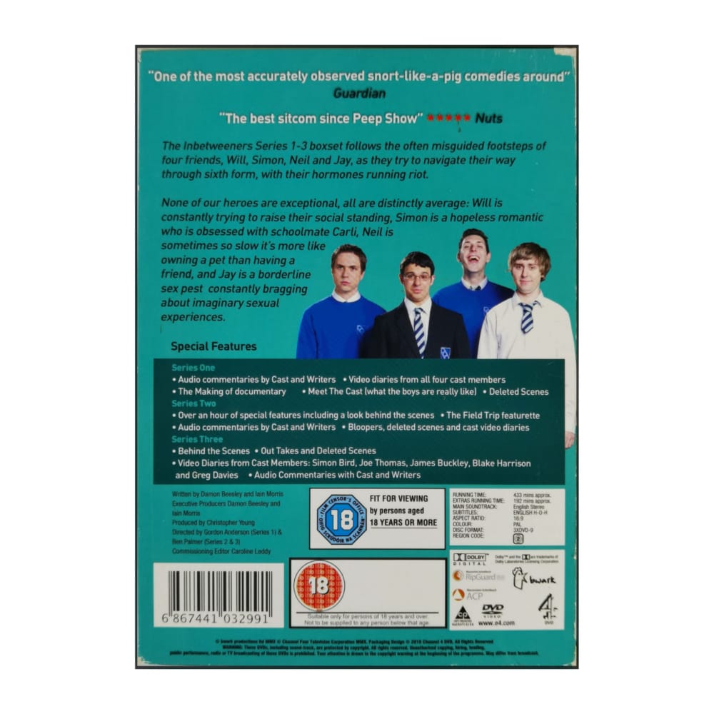 The Inbetweeners 1-3