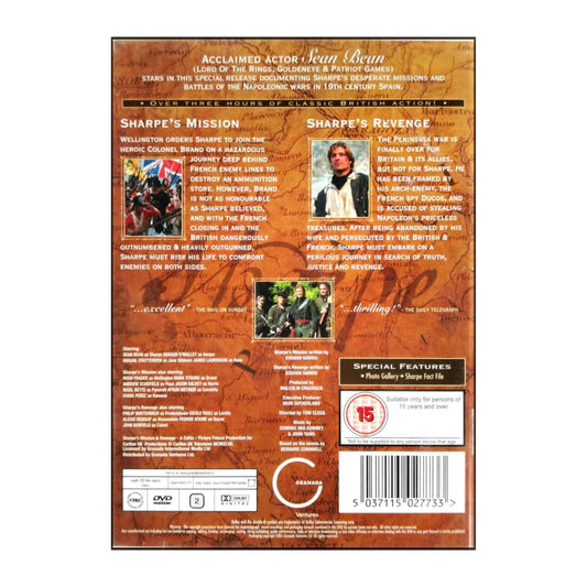 Sharpe: Sharpe’S Mission + Revenge