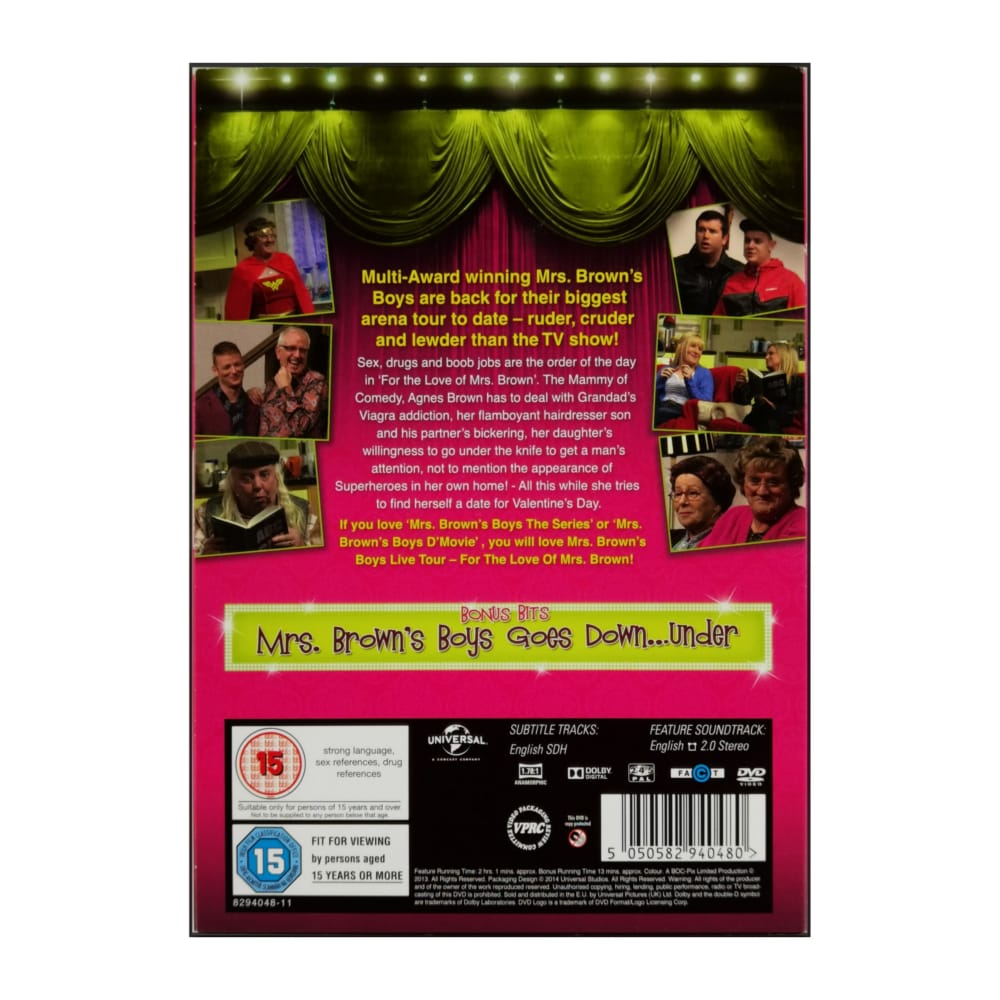 Mrs. Brown'S Boys: For The Love Of