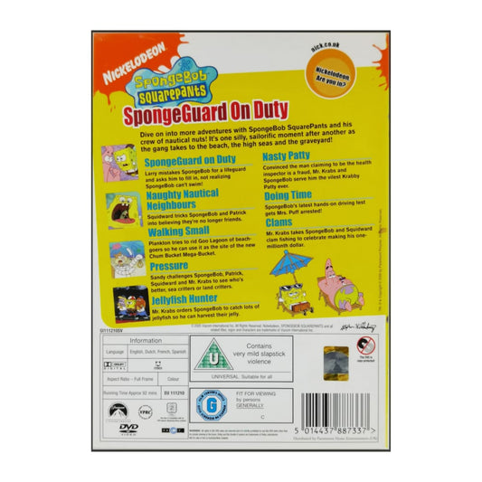 Spongebob Squarepants: Spongeguard On Duty