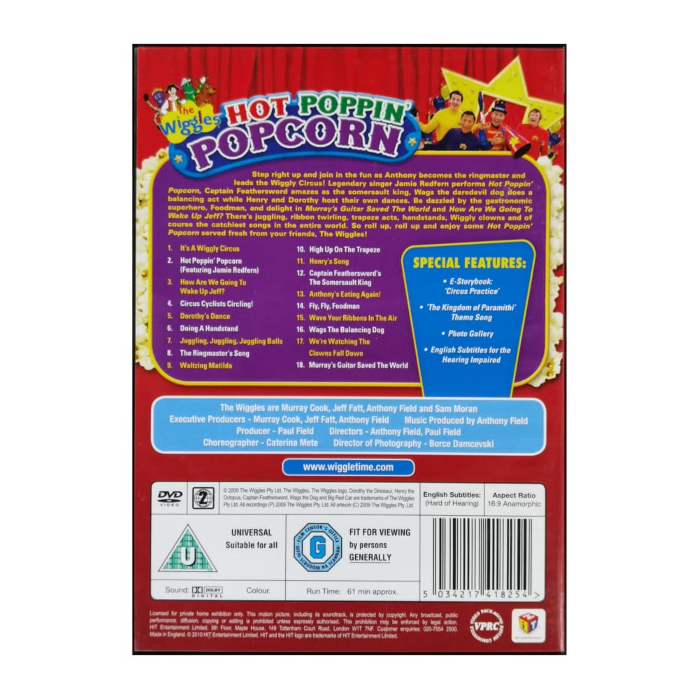 The Wiggles: Hot Poppin Popcorn