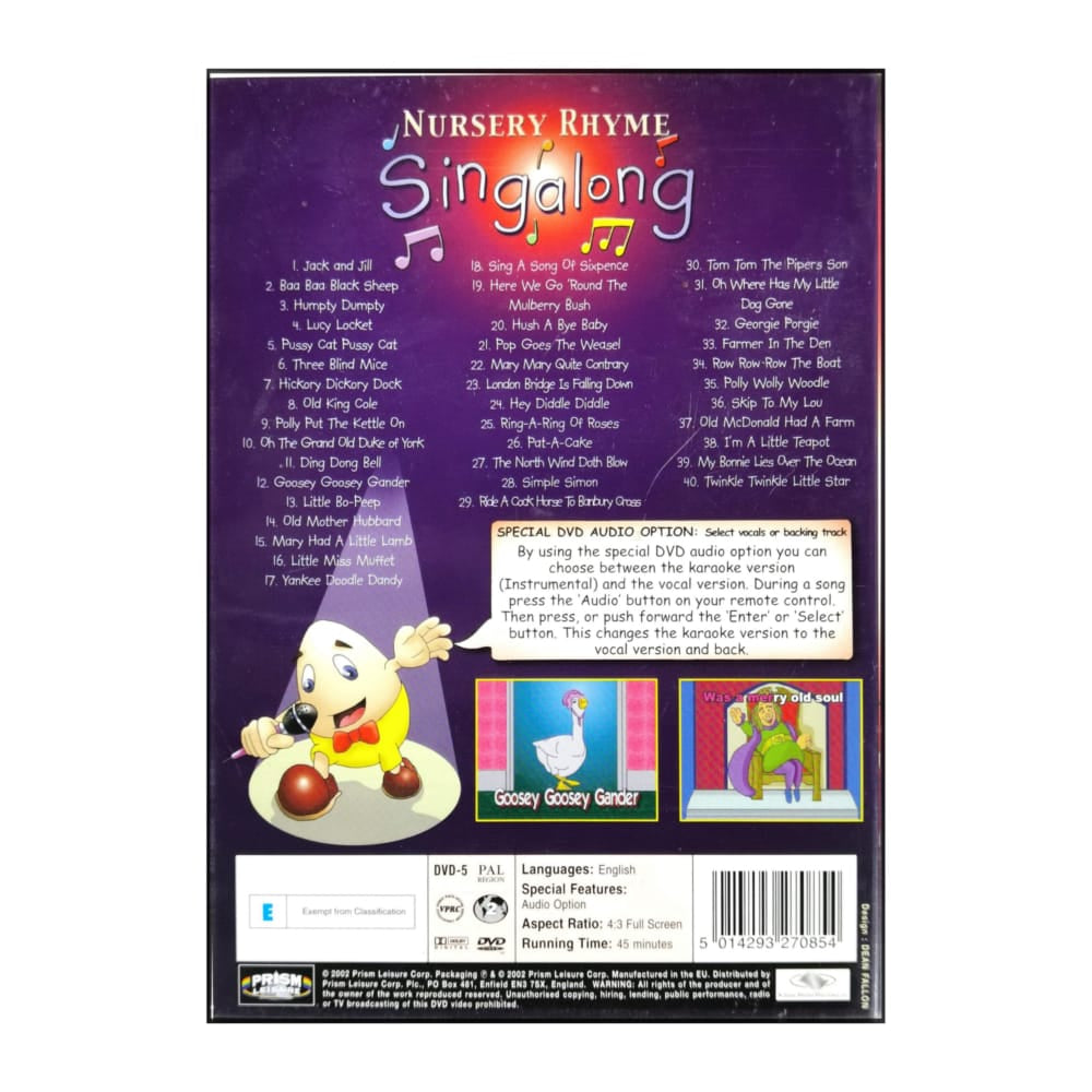 Nursery Rhyme Singalong