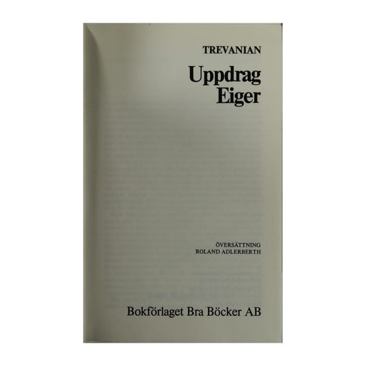 Trevanian: Uppdrag Eiger