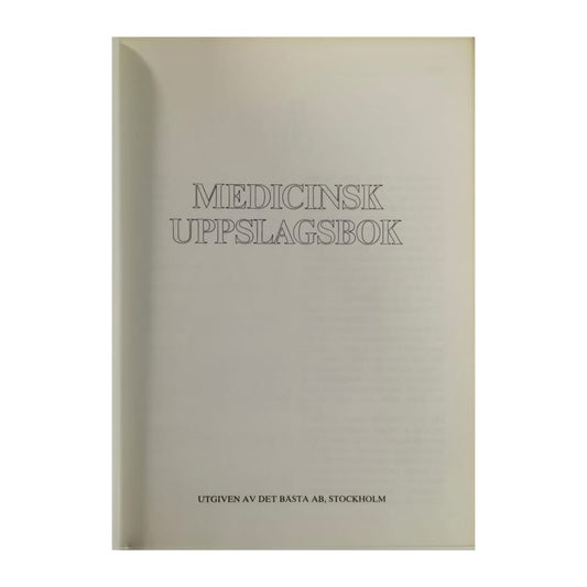 Det Bästa Medicinsk Uppslagsbok