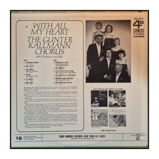 Gunter Kallmann Chorus: With All My Heart