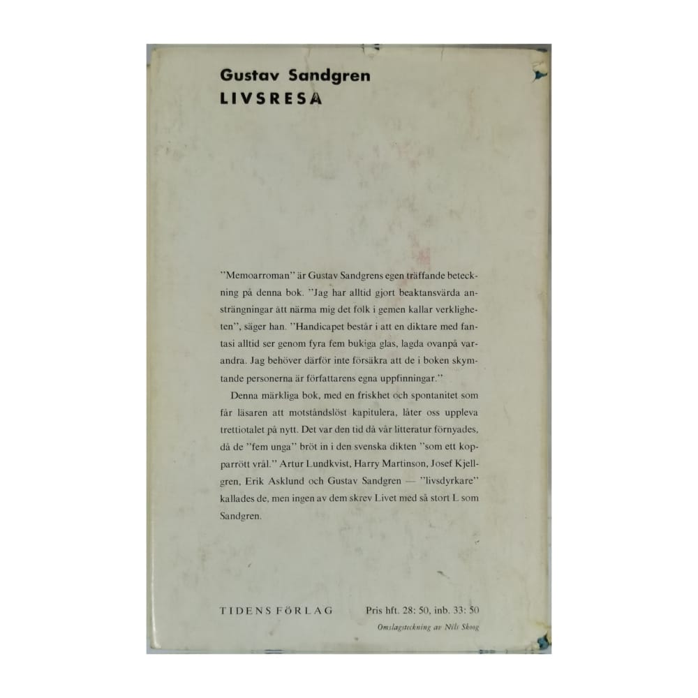 Gustav Sandgren: Livsresan