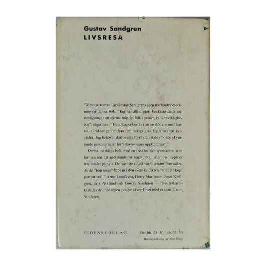 Gustav Sandgren: Livsresan