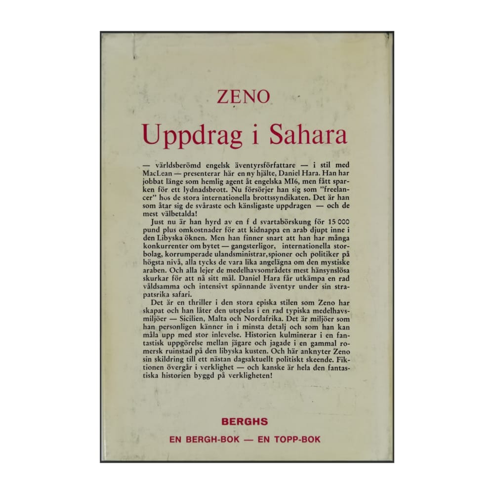 Zeno: Uppdrag I Sahara