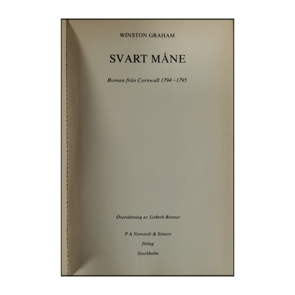 Winston Graham: Svart Måne