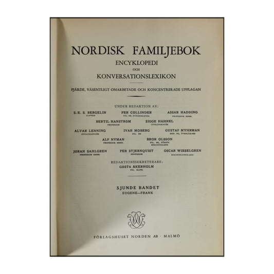 Nordisk Familjebok 7