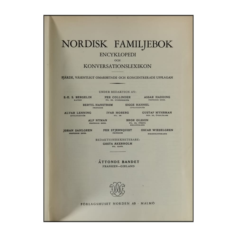 Nordisk Familjebok 8