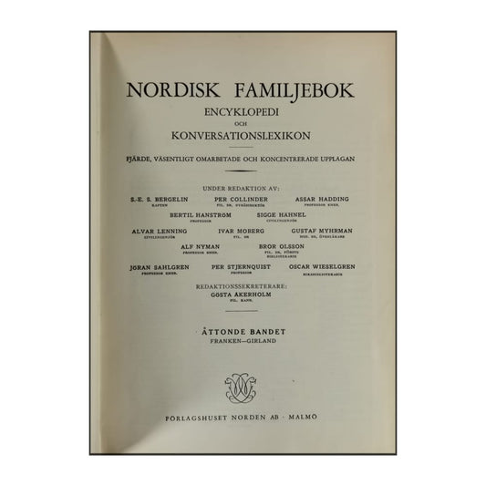 Nordisk Familjebok 8