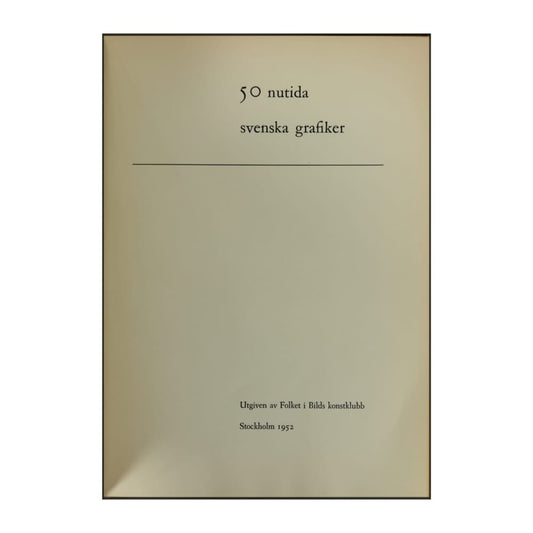 50 Nutida Svenska Grafiker