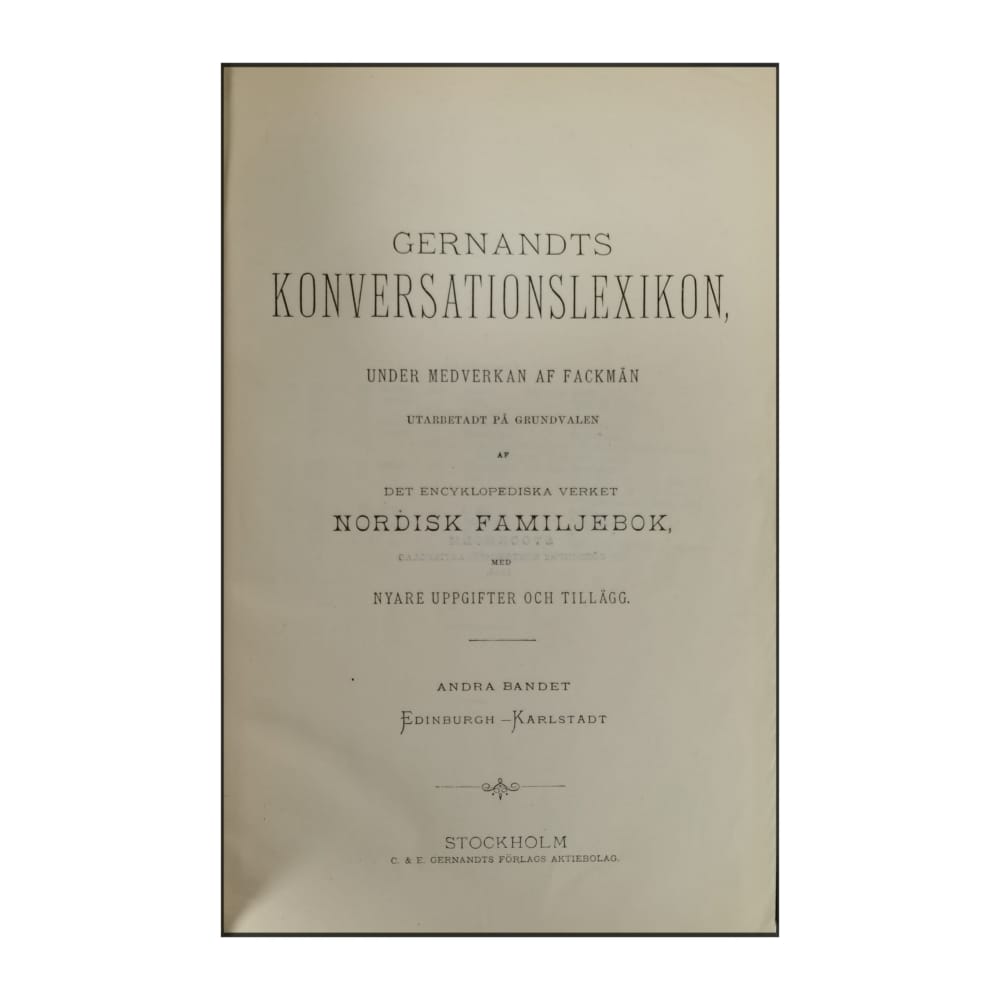 Gernandts Konversationslexikon 2