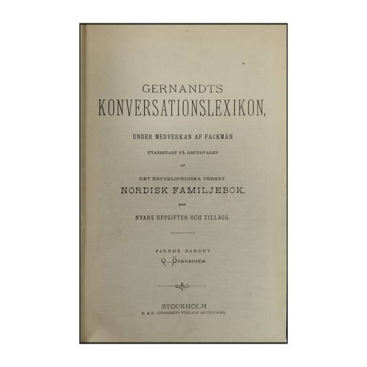 Gernandts Konversationslexikon 4