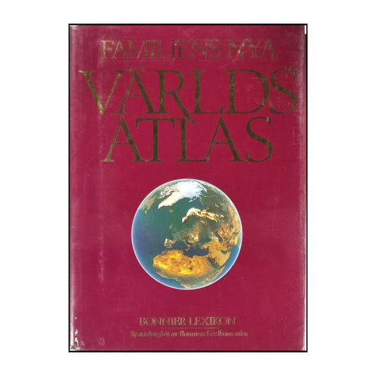 Bonnier Lexikon: Familjens Nya Världsatlas