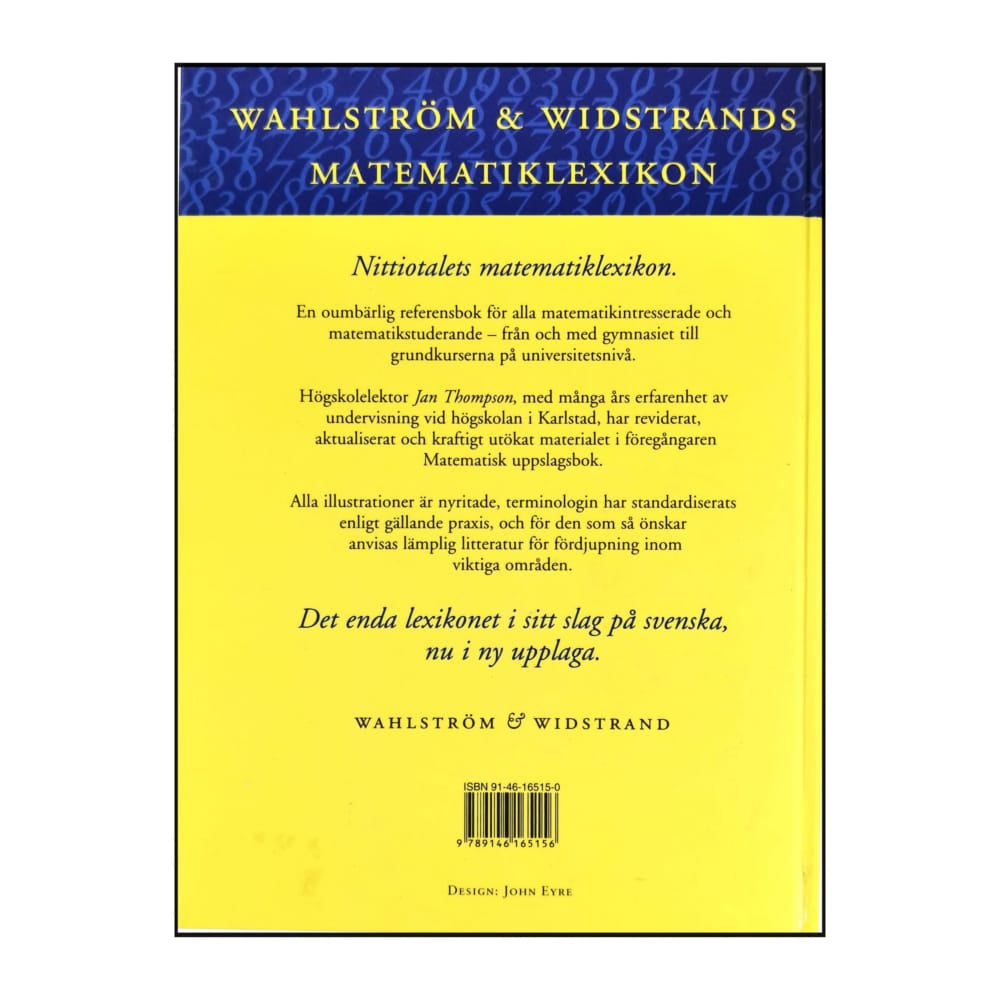 Wahlström & Widstrands Matematiklexikon
