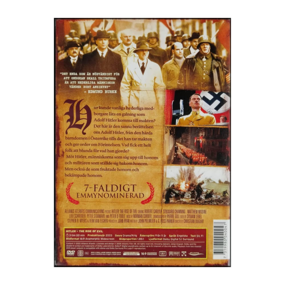 Hitler: The Rise Of Evil