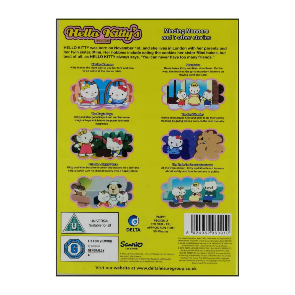 Hello Kitty’S Paradise: Minding Manners