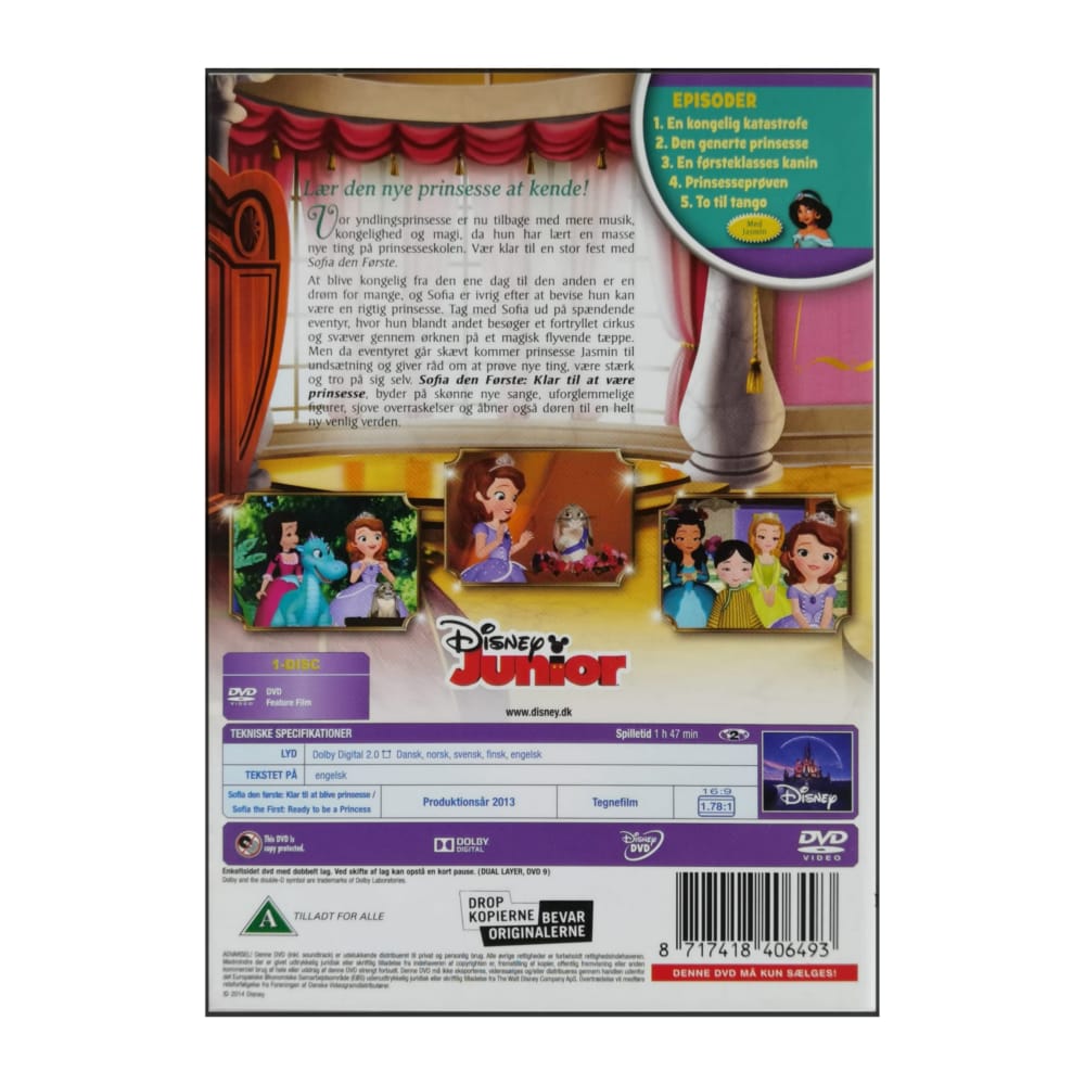 Sofia The First | Sofia Den Første 2: Klar Til At Blive Prinsesse