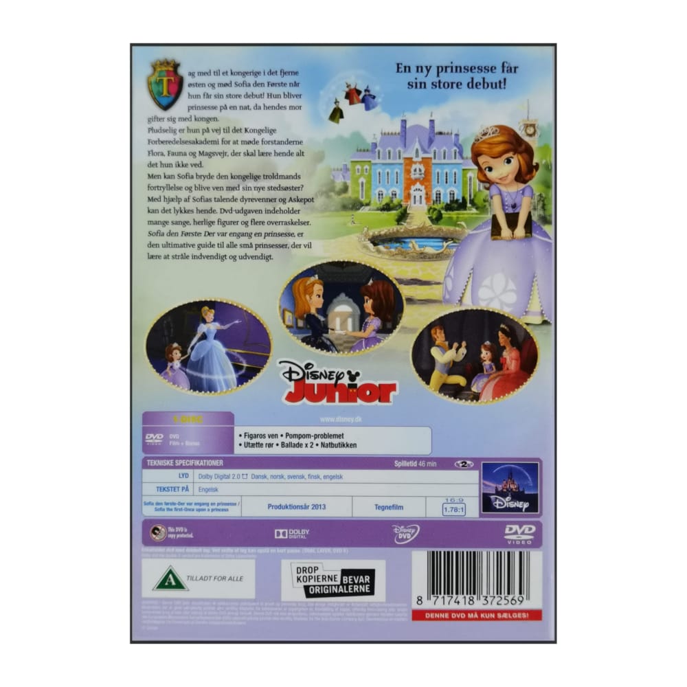 Sofia The First | Sofia Den Første 1: Der Var Engang En Prinsesse
