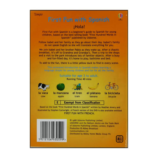 Usborne First Fun With Spanish