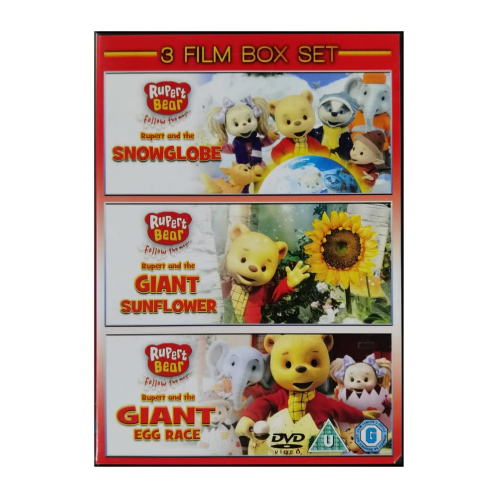 Rupert Bear: 3 Film Box Set