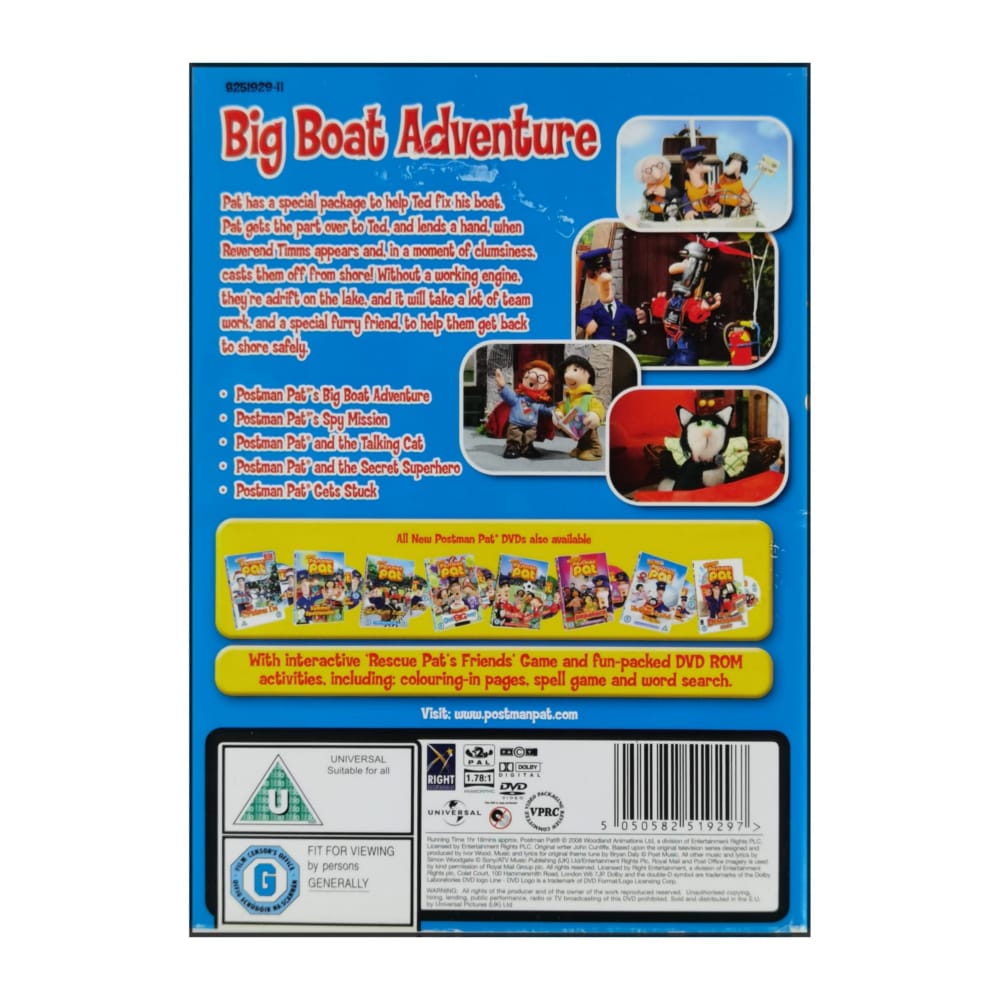 Postman Pat: Big Boat Adventure