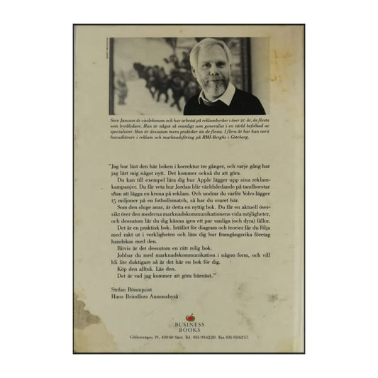 Sten Jansson: Första Boken: 19 Snabblektioner I Reklam Och Marknadsföring