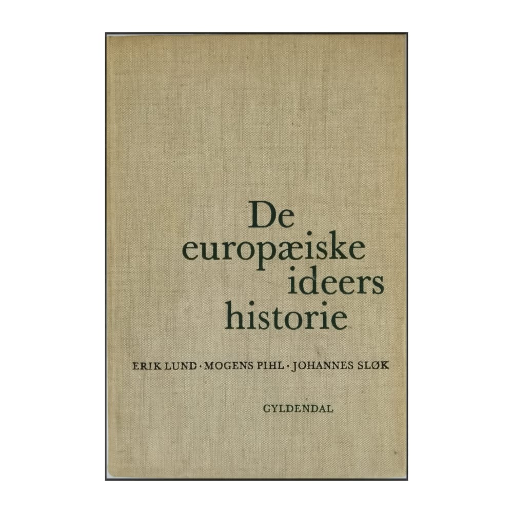 De Europæiske Ideers Historie