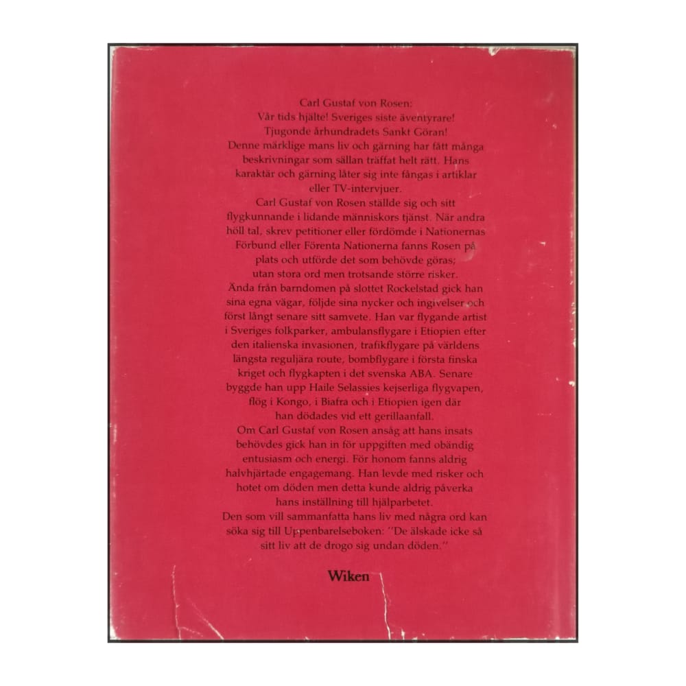 Ralph Herrmanns: Carl Gustaf Von Rosen