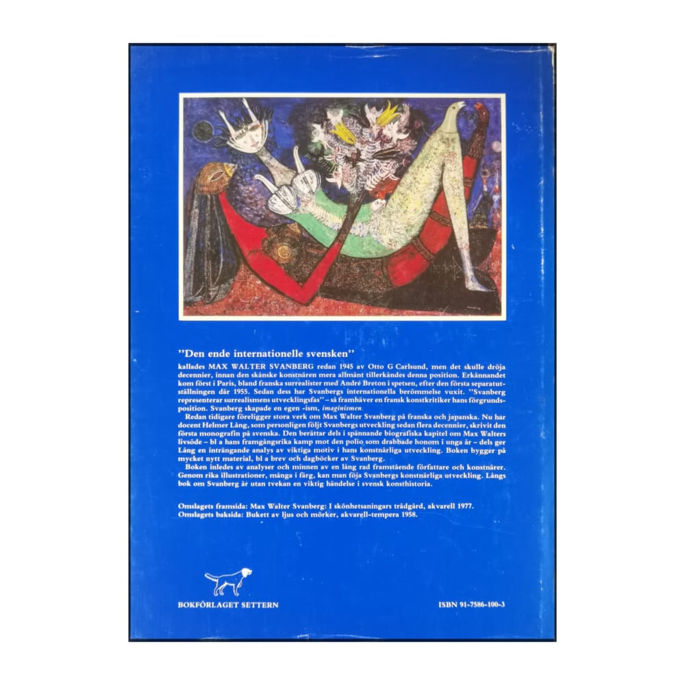 Helmer Lång: Max Walter Svanberg Och Förvandlingen