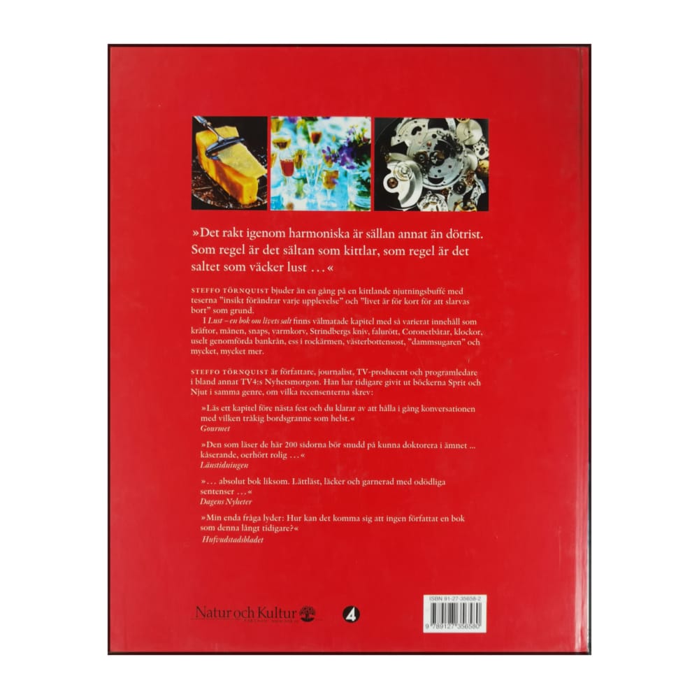 Steffo Törnquist: Lust: En Bok Om Livets Salt