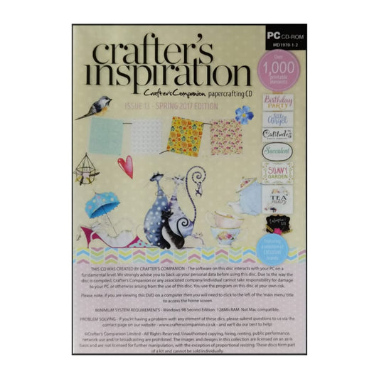 Crafter'S Inspiration Issue 13 - Spring 2017 + Spectrum Noir
