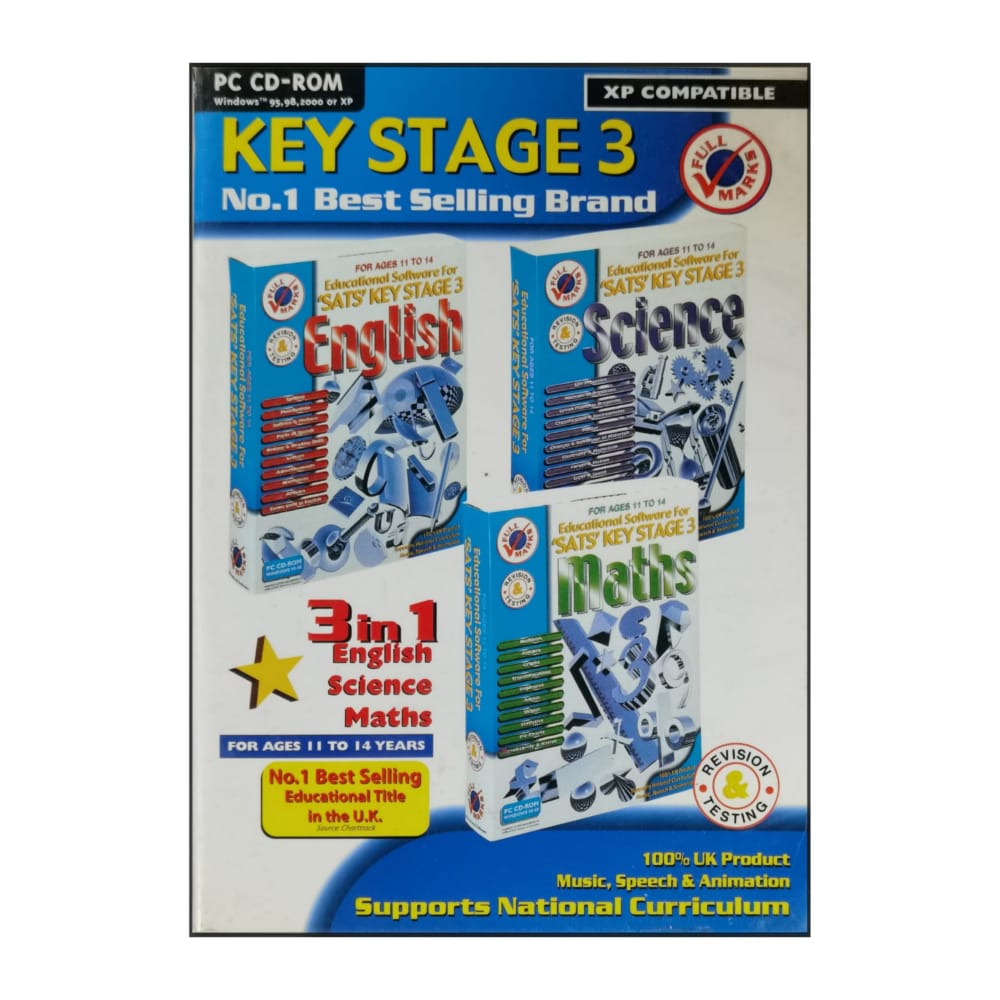 Key Stage 3: English, Science, Maths