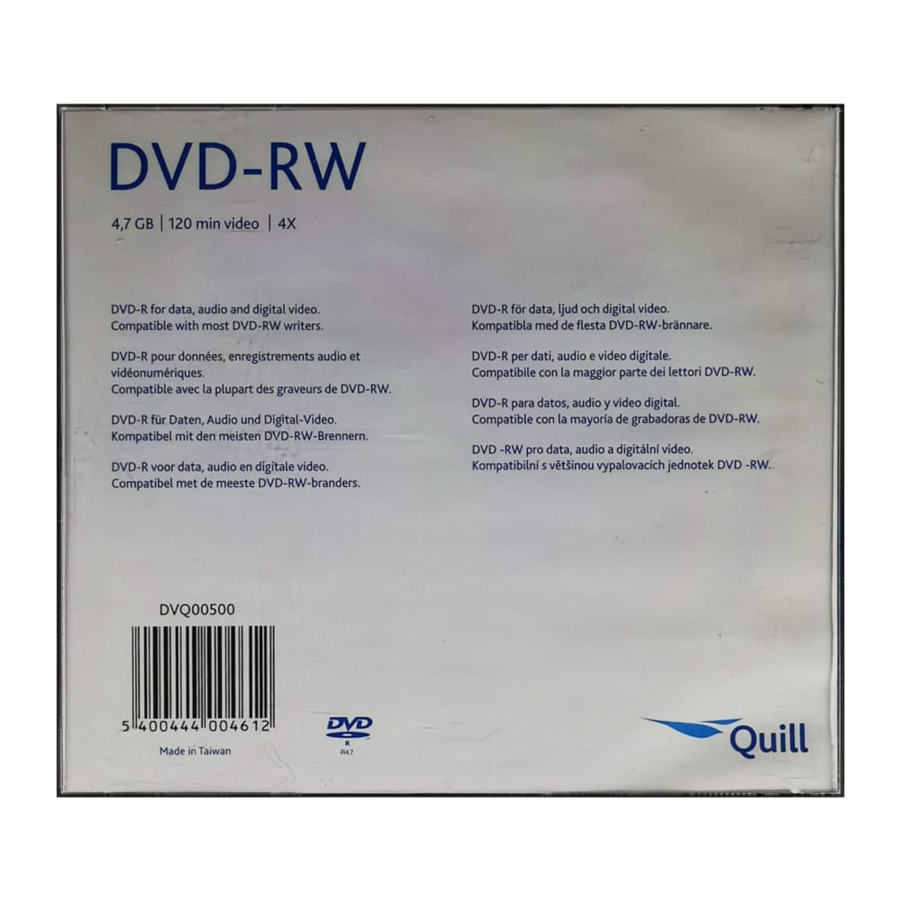 Dvd-Rw (4.7Gb) Quill