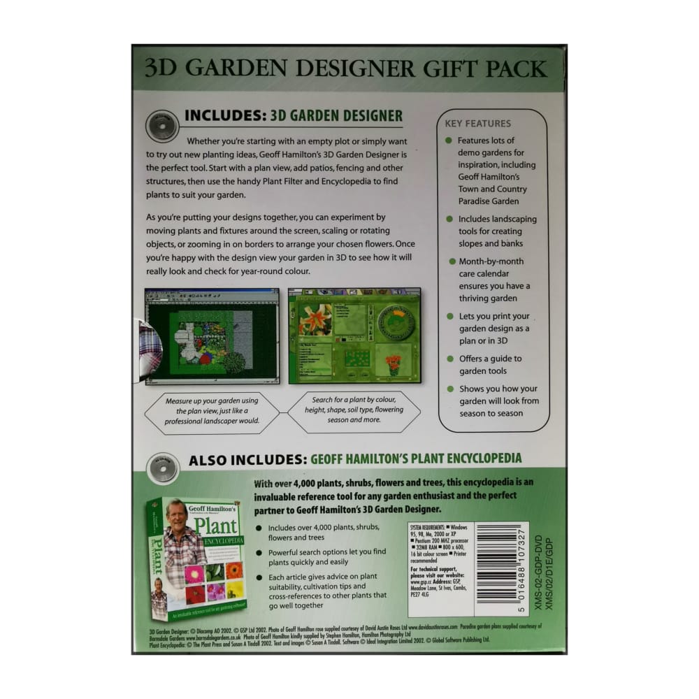 Geoff Hamilton: 3D Garden Designer + Plant Encyclopedia