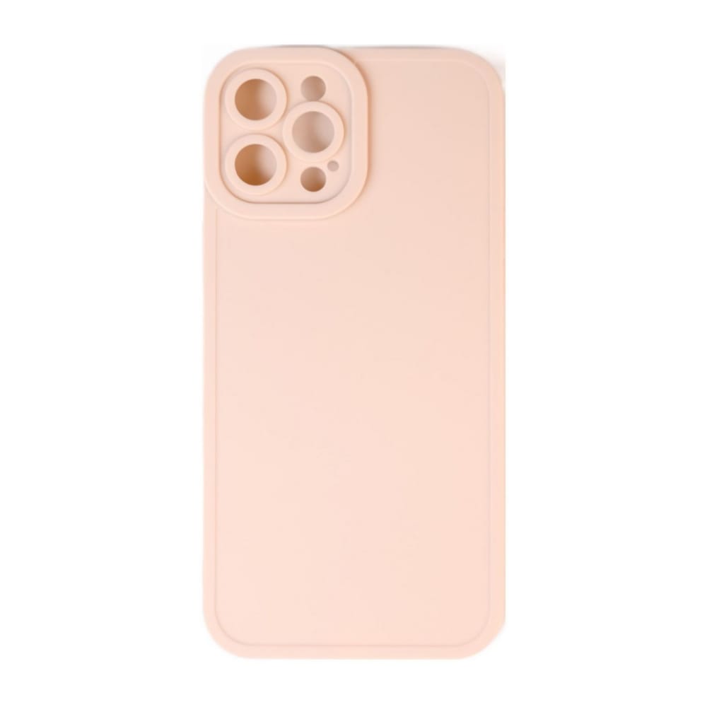 Simple Case - (Iphone 12 Pro Max) (Light Peach) (Tpu)