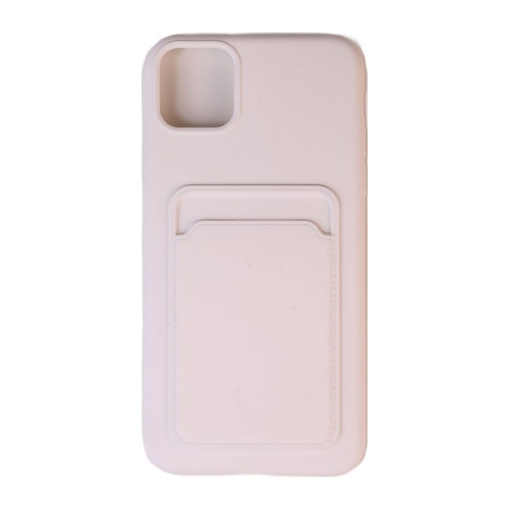 Card Slot Simple Case (White)