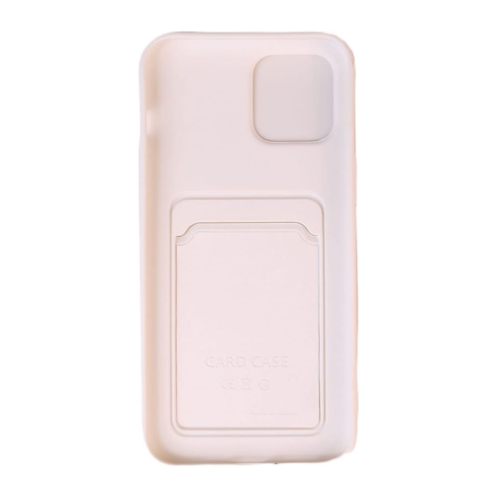 Card Slot Simple Case (White)